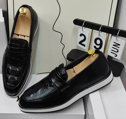 Chaussures homme élégantes en cuir