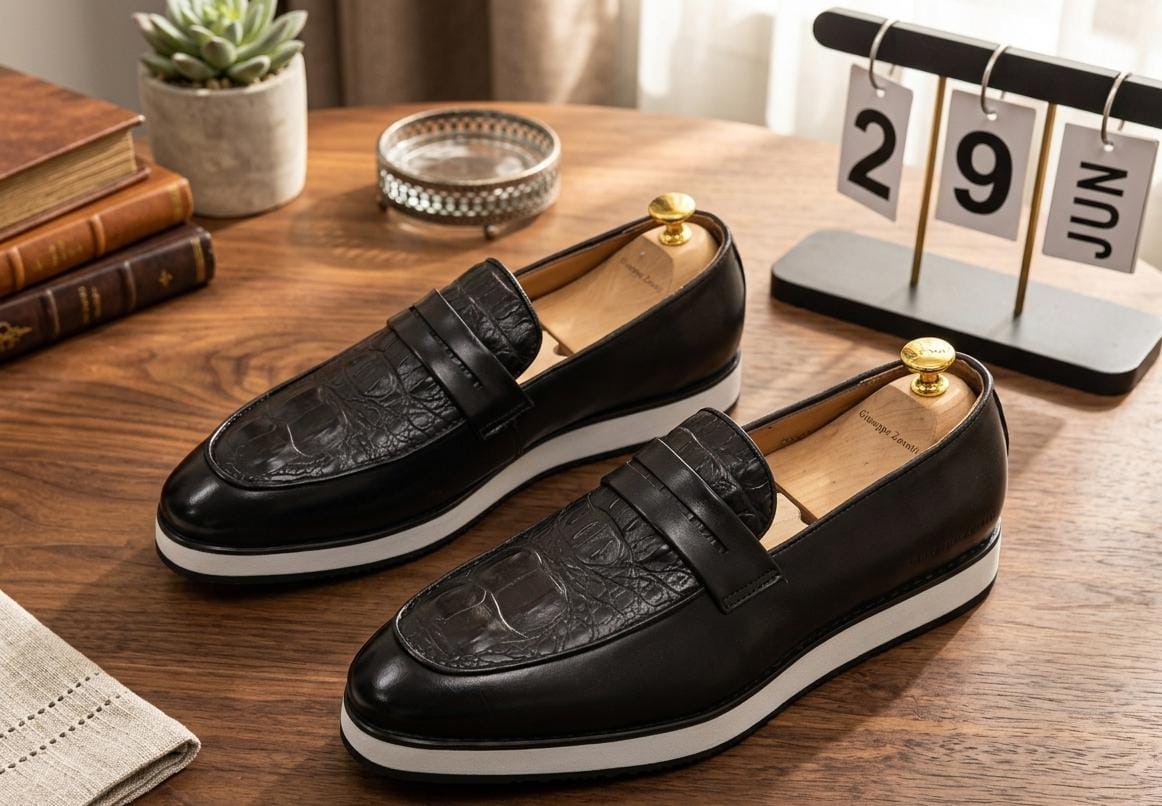 Chaussures homme élégantes en cuir
