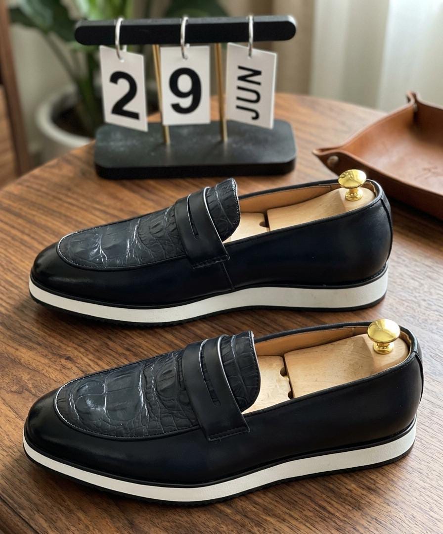 Chaussures homme élégantes en cuir