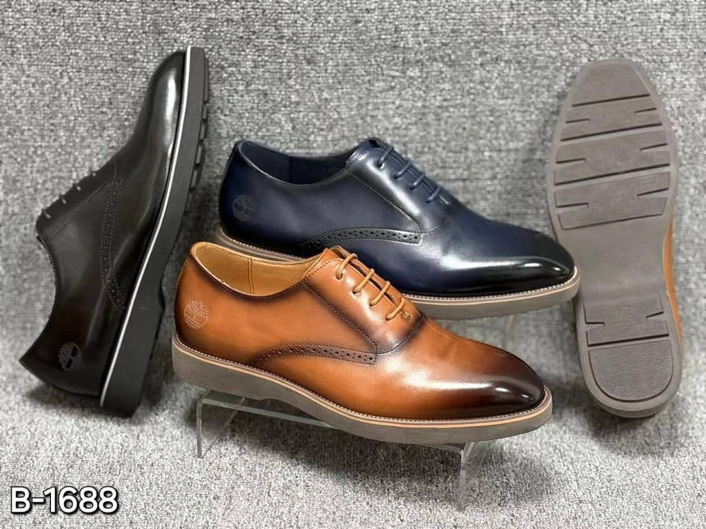 Chaussures homme luxe semelle rouge – Élégance moderne B-1688
