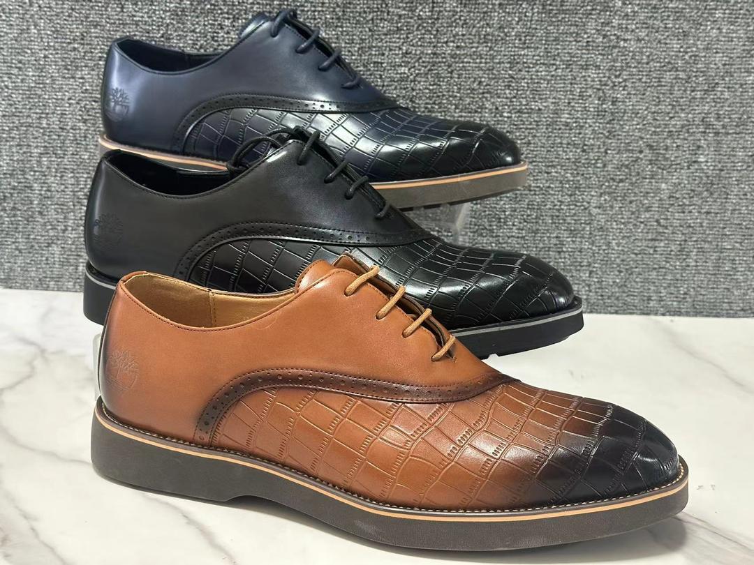 Chaussures homme luxe semelle rouge – Élégance moderne B-1688